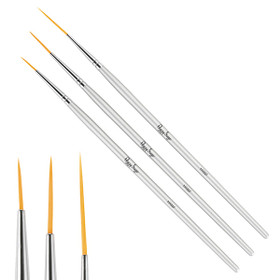 Set of 3 Nail art brushes