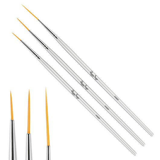 Set of 3 Nail art brushes