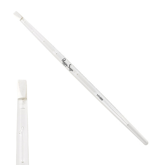 Flat high tech UV gel brush