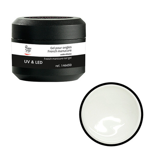 Ranskalaisen manikyyrin UV-geeli – Extra-Blanc, 15 g