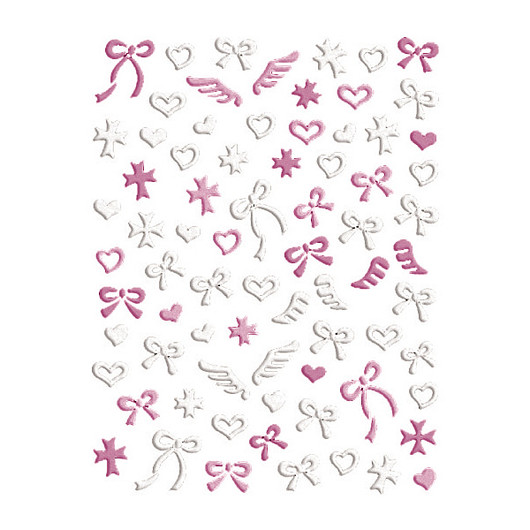 3D decorative nail stickers