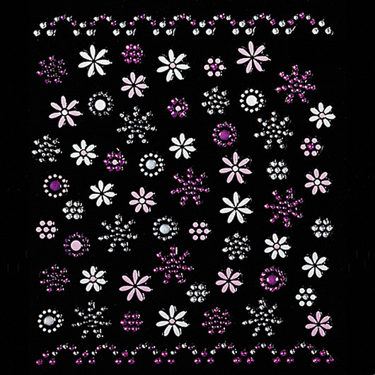 Decorative nail stickers Pink line