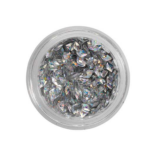Nail glitters losange noir