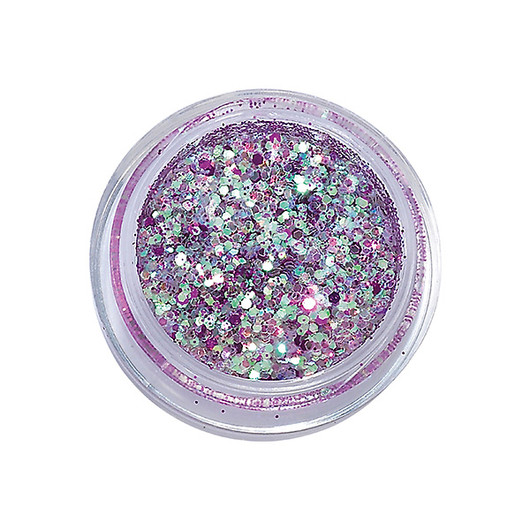 Ultra-sparkling nail glitters UV gel violine