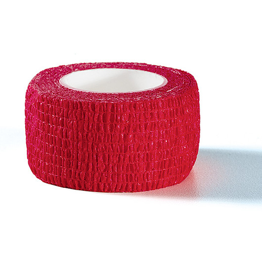 Itsekiinnittyvä suojateippi – Punainen, leveys 2,5 cm