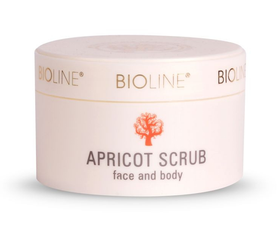 Bioline Aprikoosikuorinta 200ml – Kasvoille & Vartalolle