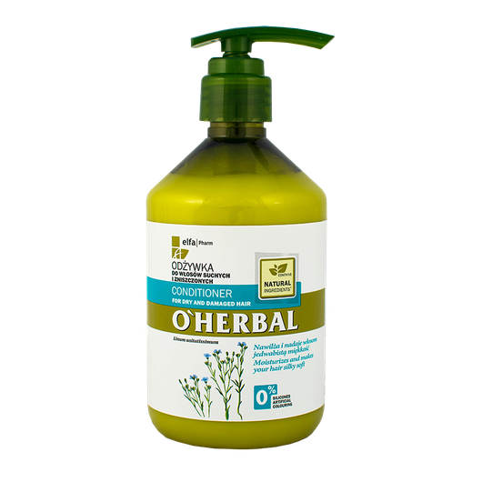 O'Herbal Hoitoaine kuiville, vaurioituneille hiuksille 75ml
