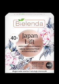 Bielenda JAPAN LIFT - Silottava Anti-Age Yövoide 40+ (50ml)