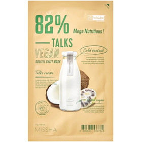 Missha Talks Vegan Pocket Mega Nutritious – Syväravitseva Yönaamio 10g