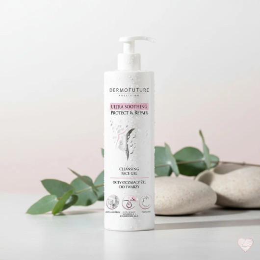 Dermofuture Precision Rauhoittava Puhdistusgeeli 400ml | Herkälle iholle