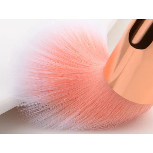 Elegantti Pinkki Marmori Meikkisivellinsetti 10 kpl – Vegaaninen & Tyylikäs