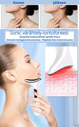 Monitoiminen EMS Lifting-laite kaulalle ja kasvoille | Uusi malli!