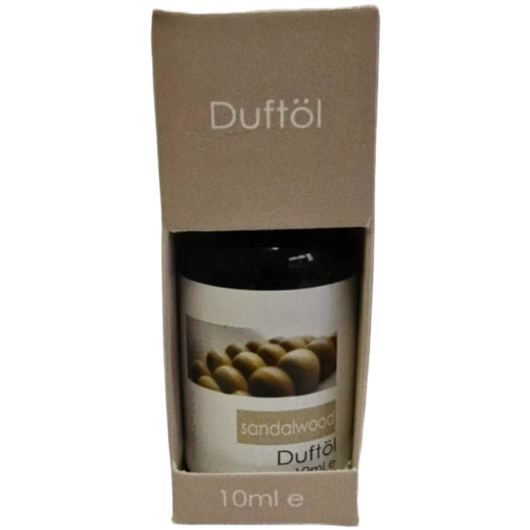 Sandalwood Tuoksuöljy 10ml – Lämmin Santelipuu Huonetuoksu
