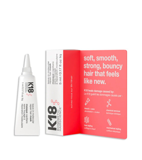 K18 - Leave-in Molecular Repair Hair Mask - 5ml