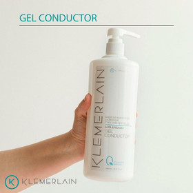 Klemerlain Konduktiogeeli 1000ml – Kontaktigeeli Pumppupullossa