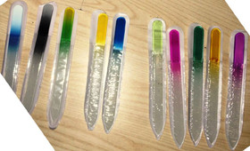 Lasinen Kynsiviila - Kristallilasi 1 kpl