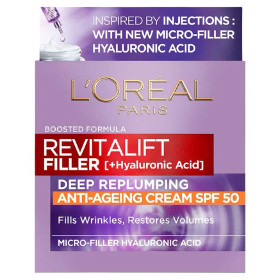L'Oréal Revitalift Clinical: Ryppyjä Täyttävä Päivävoide SPF 50