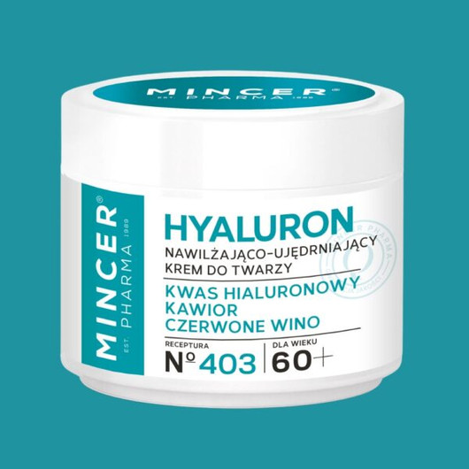 Mincer Pharma Kosteuttava ja kiinteyttävä kasvovoide 60+ – N°403, 50ml