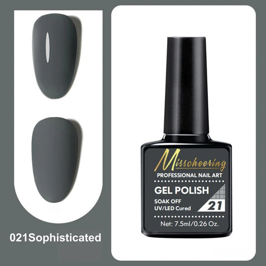 Misscheering Professional Nail Art Gel Polish 21 Sophisticated