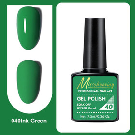 Misscheering Professional Nail Art Gel Polish 40 Ink Green