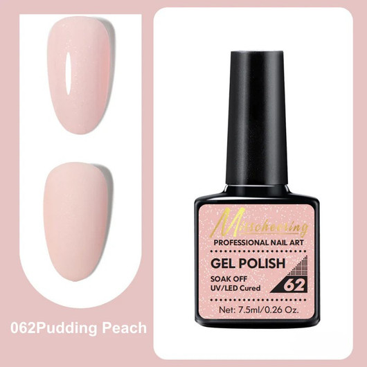 Misscheering Professional Nail Art Gel Polish 62 Pudding Peach