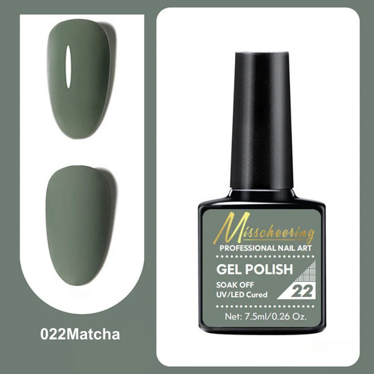 Misscheering Professional Nail Art Gel Polish 22 Matcha