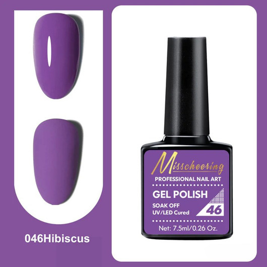 Misscheering Professional Nail Art Gel Polish 46 Hibiscus