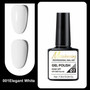 Misscheering Professional Nail Art Gel Polish 01 Elegant White