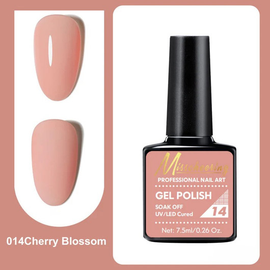 Misscheering Professional Nail Art Gel Polish 14 Cherry Blossom