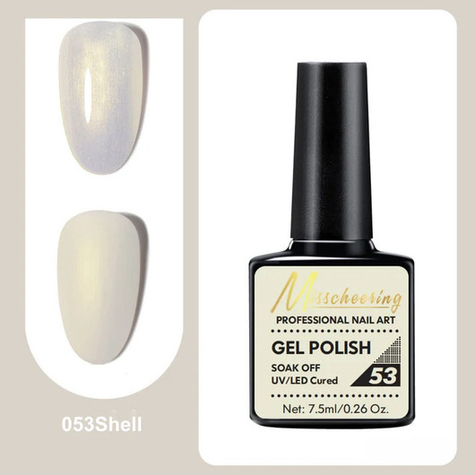 Misscheering Professional Nail Art Gel Polish 53 Shell