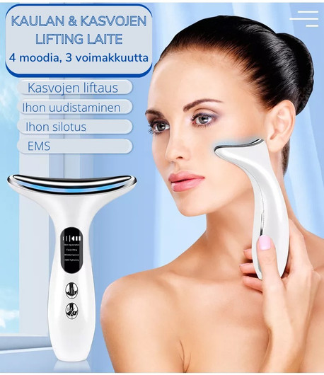 Monitoiminen EMS Lifting-laite kaulalle ja kasvoille | Uusi malli!