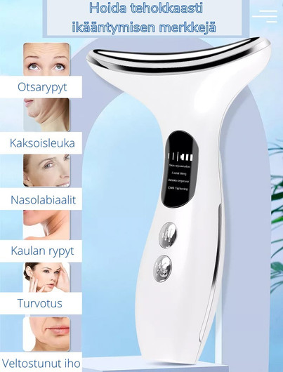 Monitoiminen EMS Lifting-laite kaulalle ja kasvoille | Uusi malli!