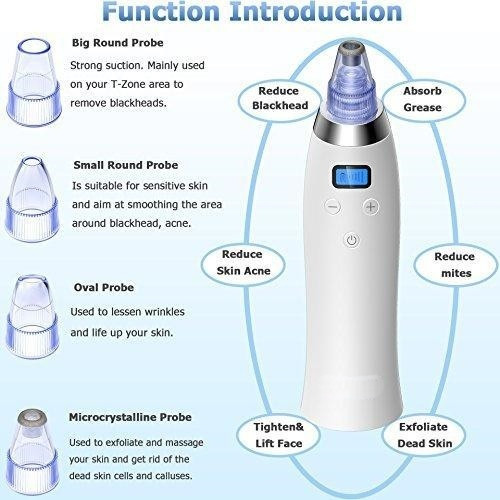 Monitoiminen Ihonpuhdistusimuri | Mustapäiden ja talin poistoon