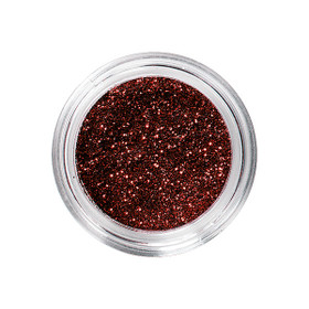 Nail glitters rouge
