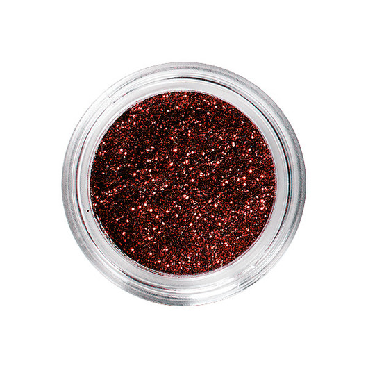 Nail glitters rouge