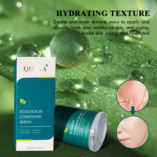 QBEKA Ecological Anti-Age Seerumi – EGF & Peptidit 30ml