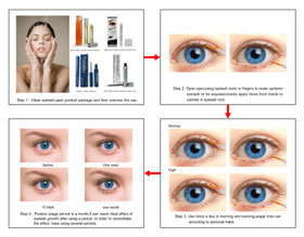 LASHTONIC Ripsien ja Kulmakarvojen Kasvuseerumi