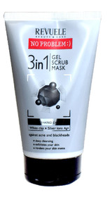 Revuele No Problem 3in1 puhdistusgeeli, kuorinta & naamio 150ml