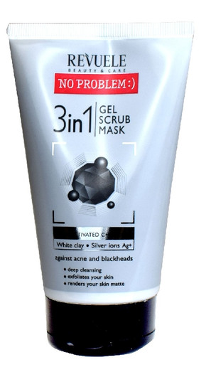 Revuele No Problem 3in1 puhdistusgeeli, kuorinta & naamio 150ml