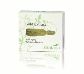 Santana Gold Extract -ampulli 3x3ml – Kiinteyttävä kultauute