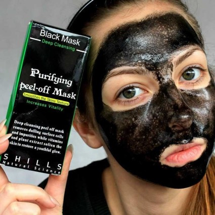 Shills Deep Cleansing Black Mask | Syväpuhdistava Peel-off Naamio 50ml