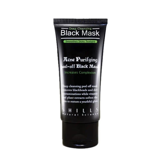 Shills Deep Cleansing Black Mask | Syväpuhdistava Peel-off Naamio 50ml
