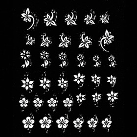 White Line Kynsikoristetarrat | Minimalistinen Nail Art Hetkessä