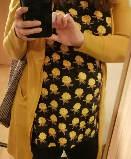 AAVA tunika HILLAT S lyhythihainen