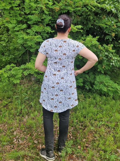 VANAMO tunika SIILINIITTY valk. XS-3XL