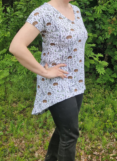 VANAMO tunika SIILINIITTY valk. XS-3XL