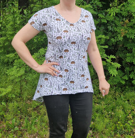 VANAMO tunika SIILINIITTY valk. XS-3XL