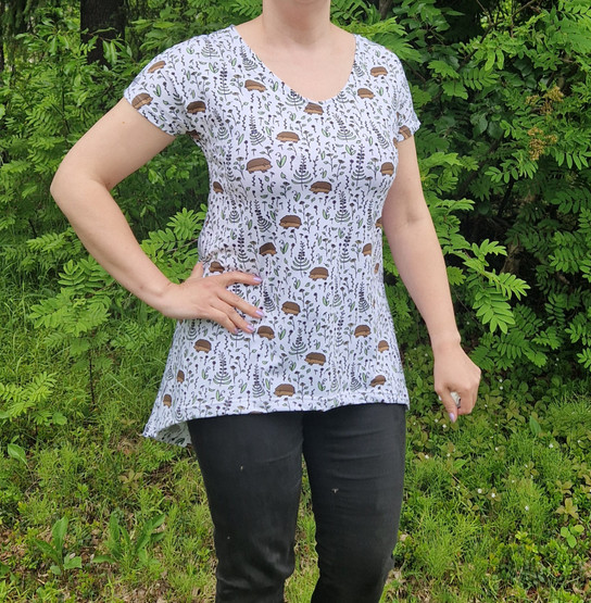 VANAMO tunika SIILINIITTY valk. XS-3XL