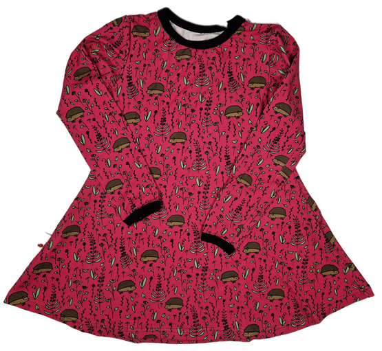 LAINE mekkotunika SIILINIITTY pinkki 86-116cm joustocollege 