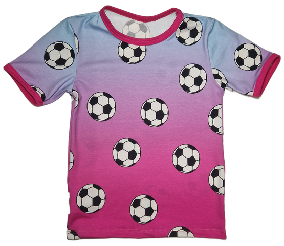 OTSO lyhythihainen paita JALITSU pinkki 86-128cm trikoo